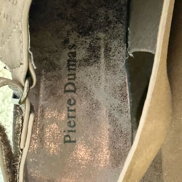 Pierre Dumas Chantal Sandals Wedges Platforms Brown‎ Women’s Size 10 - Picture 7 of 9